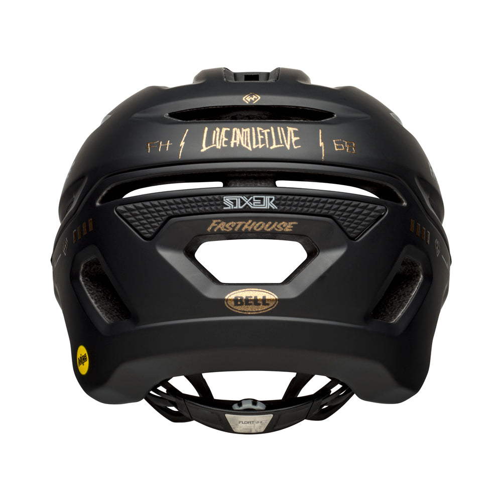 Bell Sixer MIPS - Fasthouse Matte Black/Gold