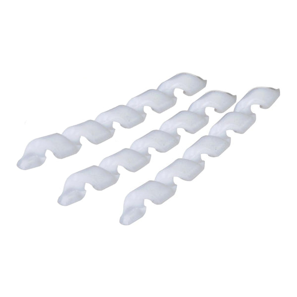 Fibrax Cable Spiral Frame Protectors White