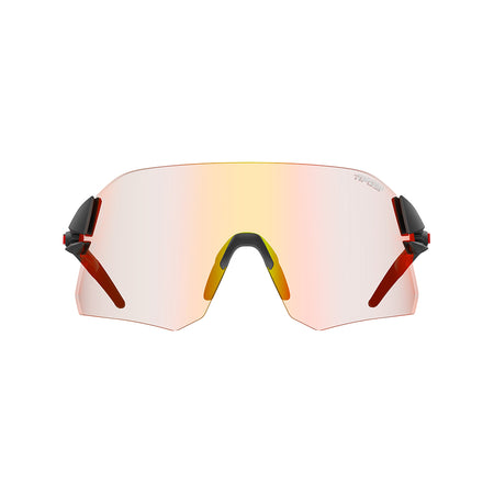 Tifosi Rail Matte Black, Clarion Red Fototec Lens