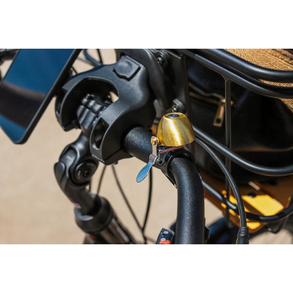 Zefal Classic Bike Bell Gold - Fitted 2