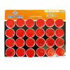Red Jewel Number Plate Reflectors - Header Card