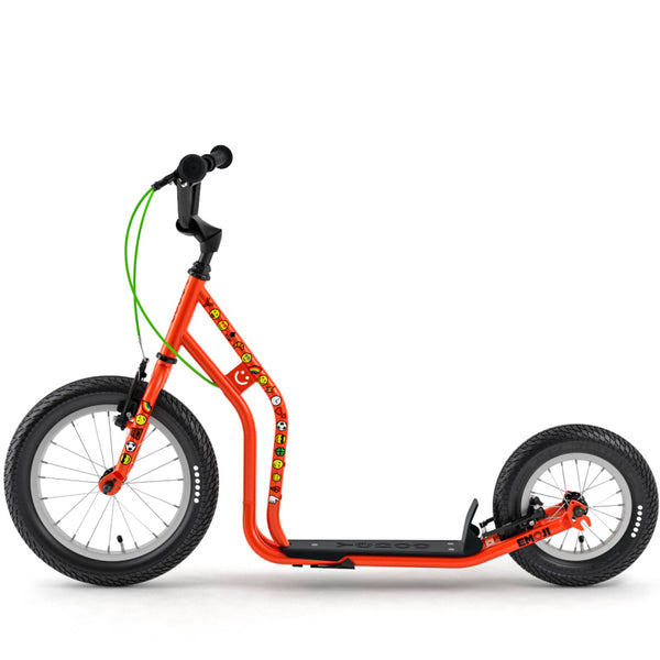 Yedoo Wzoom Emoji Scooter 16/12" Red - Side