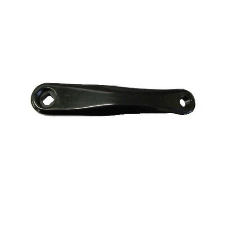 Steel Left Hand Crank 170mm Black