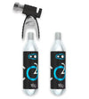 CrankBrothers Pump Sterling CO2 Inflator includes
