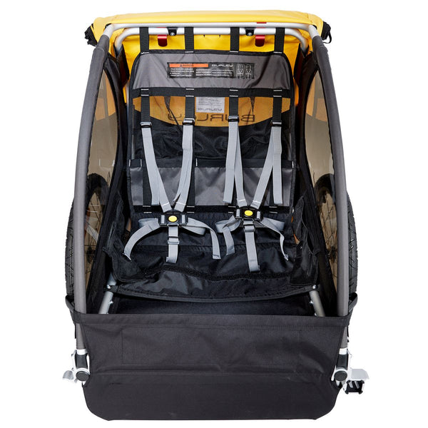 Burley Trailer Nomad Luggage Black/Yellow
