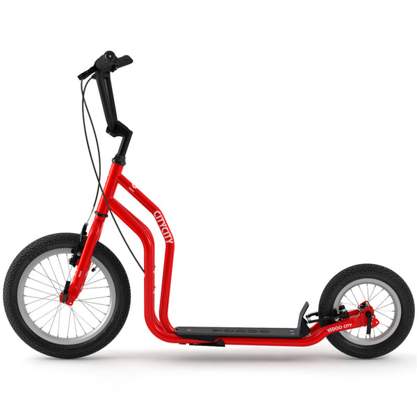 Yedoo RunRun City Scooter 16/12" Red - Side