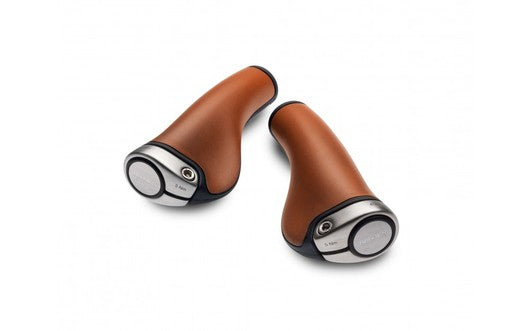 Brooks GP1 Grips 130/130 Honey/Silver - Papanui Cycles - Great Service, Great Rewards & Great Choice